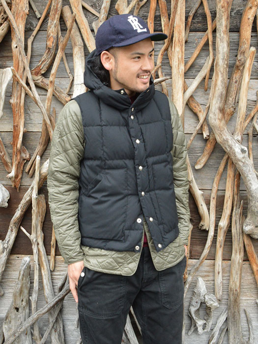 【40% OFF】　Hooded Down Vest　(60/40)　(NR別注)