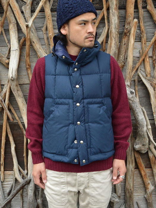 【40% OFF】　Hooded Down Vest　(60/40)　(NR別注)