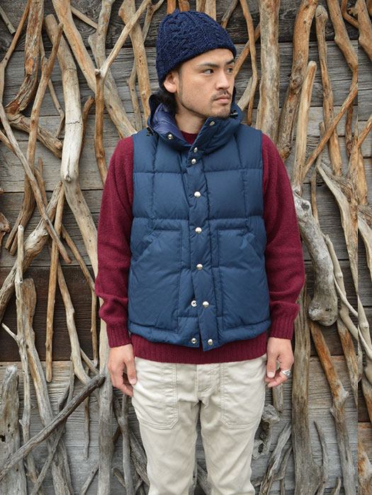 【40% OFF】　Hooded Down Vest　(60/40)　(NR別注)