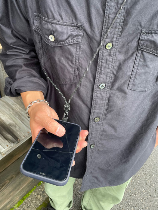 【NOTES】 SMARTPHONE SHOULDER STRAP