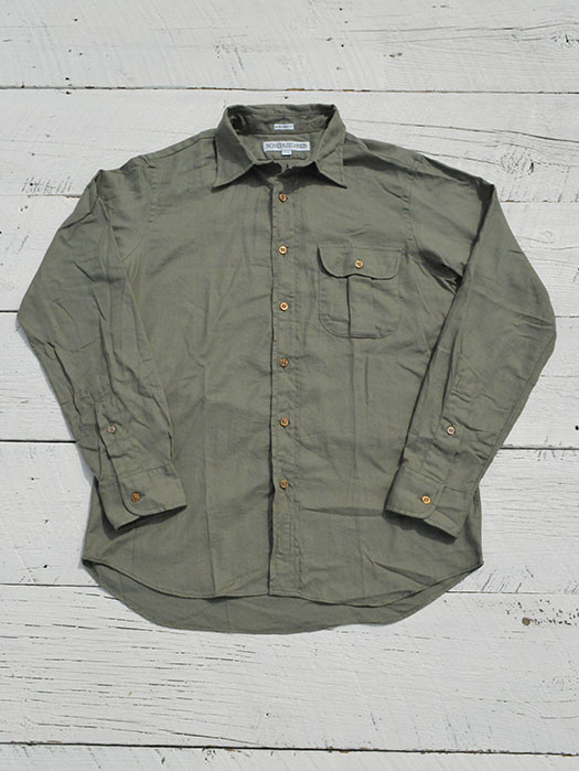 NAT-U-RAL別注 New Standard Fit Regular collar Shirt　(Herringbone)