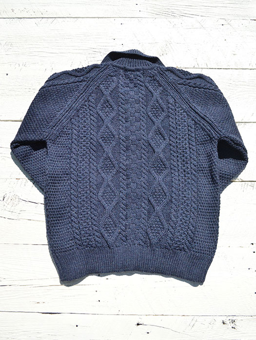 【30% OFF】　【RICHMOND KNIT WEAR】 　ARAN CARDIGAN