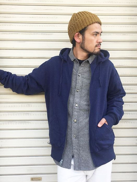 BOB CAP HARF CARDIGAN (BRITSH WOOL)