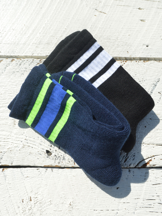 【WILDERNESS WEAR】 Half Beast Line Socks　