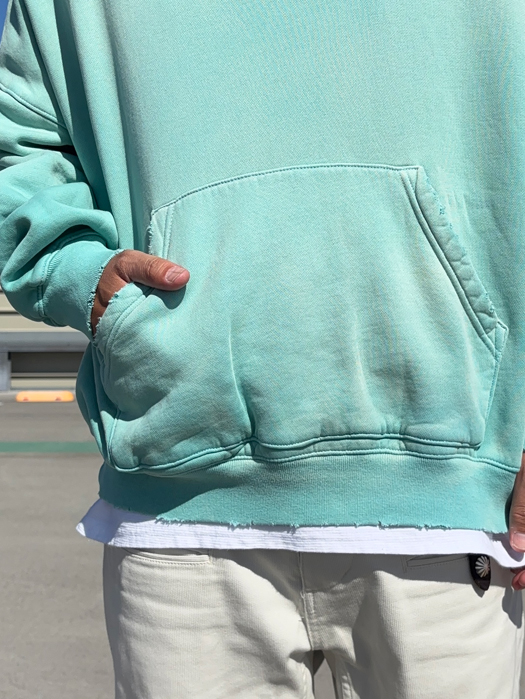 Oversized Crop Hoodie