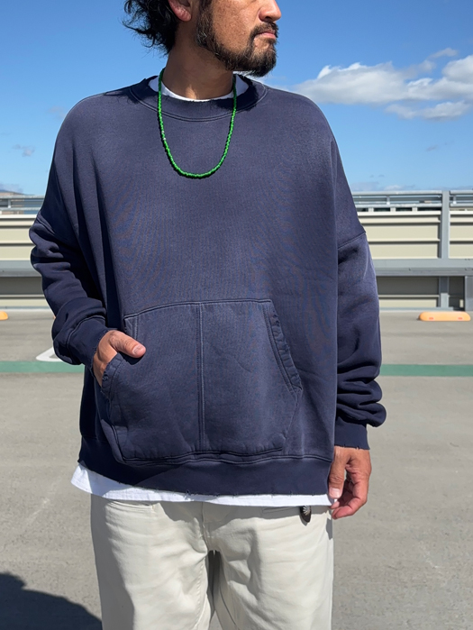Oversize Kangaroo Pocket Crew