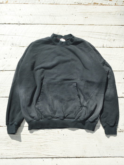 【MOOJI MOOJI】 Oversize Kangaroo Pocket Crew　