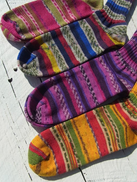 【GRANGE CRAFT】　FAIR ISLE SOCKS