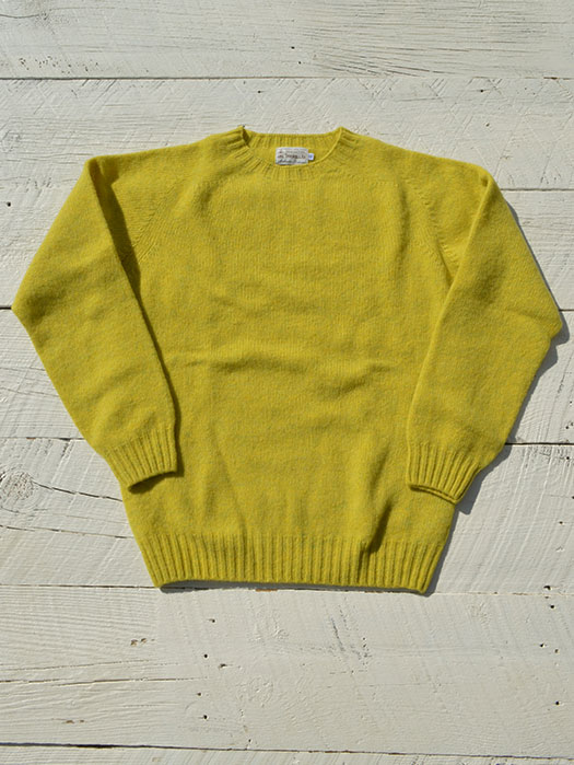 Crew Neck Shetland Sweater