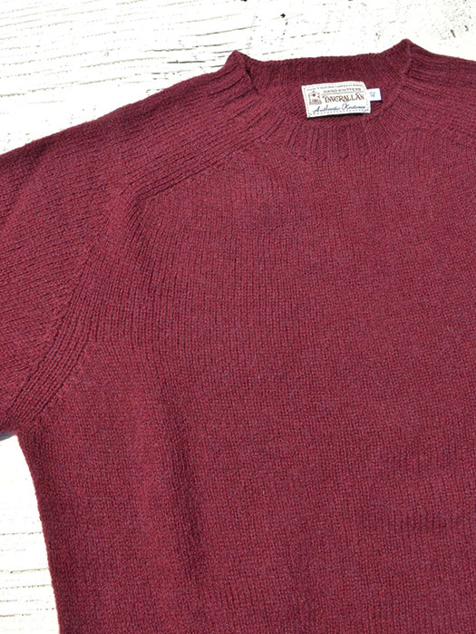 Crew Neck Shetland Sweater