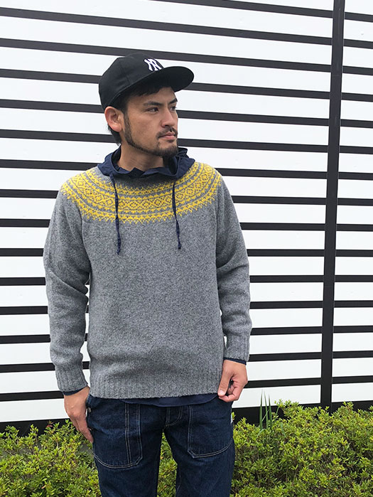 NORDIC CREW SWEATER (NR別注)　