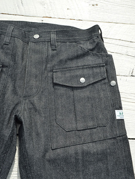 Botanical Scout R Pants　(14oz Denim)　“Black”　