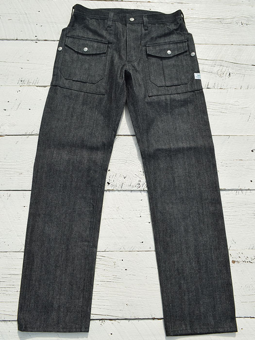 Botanical Scout R Pants　(14oz Denim)　“Black”