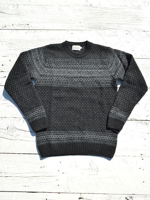 Jacquard Shetland Sweater (2 Tone)