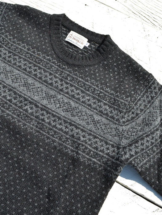 Jacquard Shetland Sweater (2 Tone)