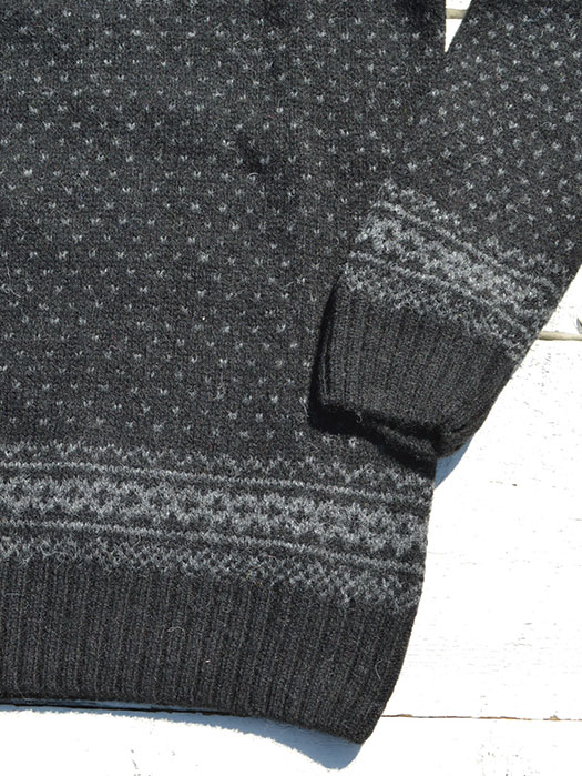 Jacquard Shetland Sweater (2 Tone)