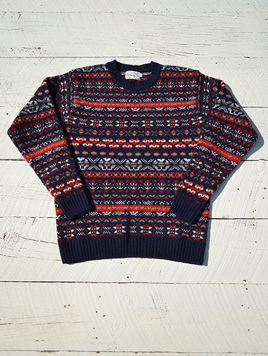 Jacquard Shetland Sweater