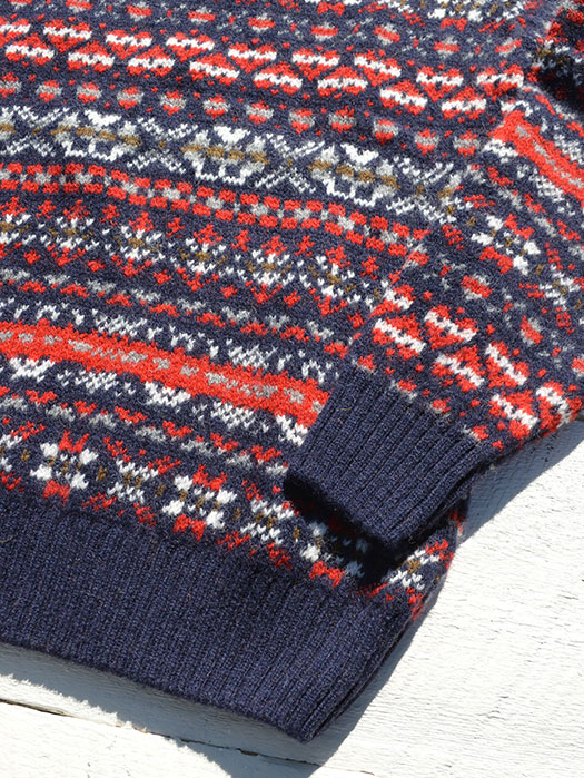 Jacquard Shetland Sweater