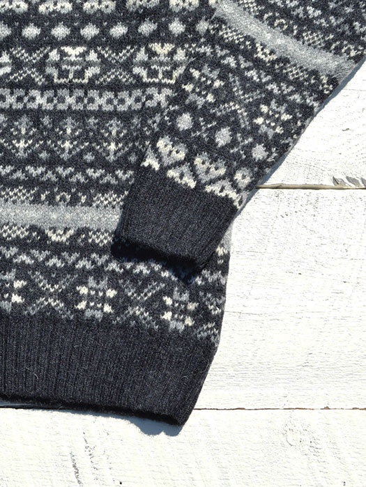 Jacquard Shetland Sweater