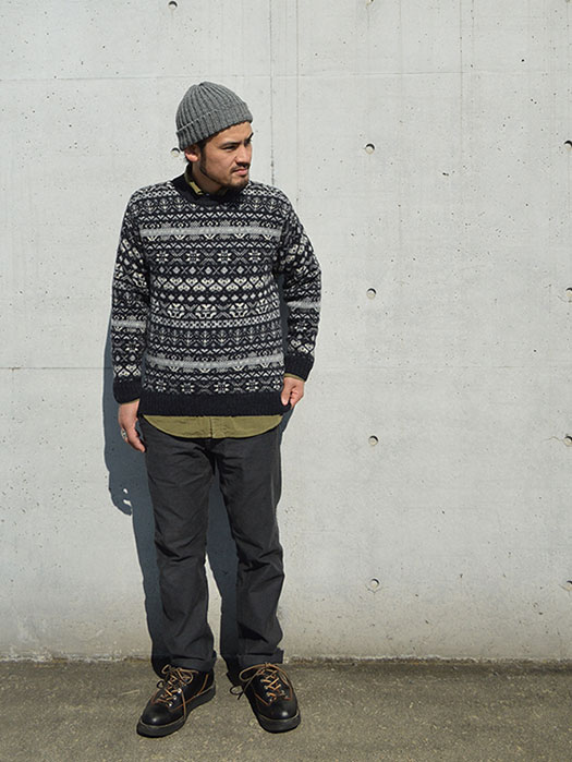 Jacquard Shetland Sweater