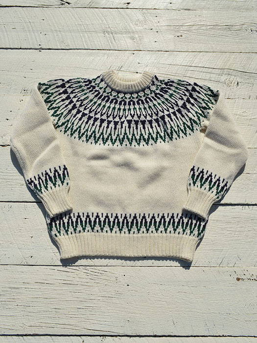 【GUERNSEY WOOLLENS】　ICELANDIC YORK PULLOVER