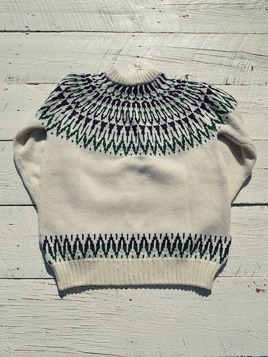 【GUERNSEY WOOLLENS】　ICELANDIC YORK PULLOVER