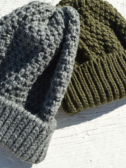 MOSS STITCH HAT