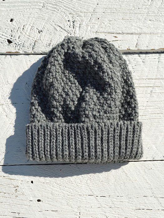 MOSS STITCH HAT