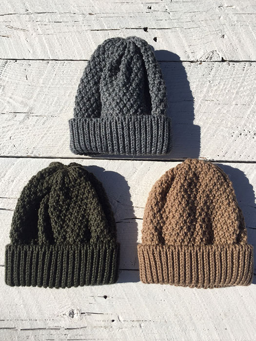 MOSS STITCH HAT　