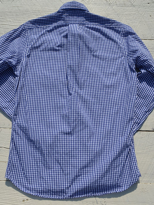 NAT-U-RAL別注　STANDARD FIT BUTTON DOWN STIRT　(Gingham Check)