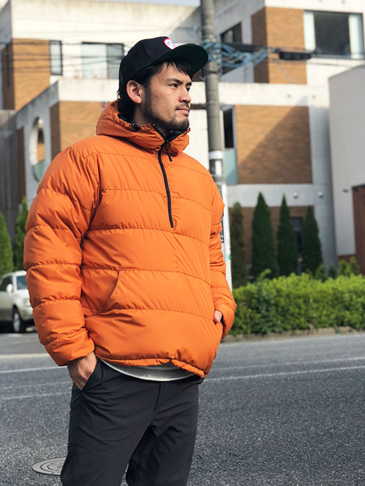 【Nunatak】 Hooded Down Sweater　