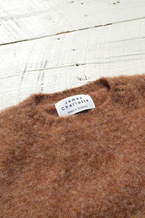 【JAMES CHARLOTTE】 Crew Neck Sweater (Shaggy Dog)