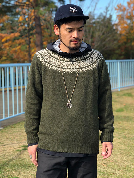 NORDIC CREW SWEATER (NR別注)　