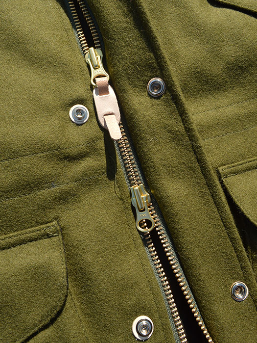 WOOL FISHERMAN PARKA