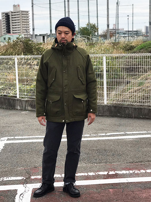 WOOL FISHERMAN PARKA