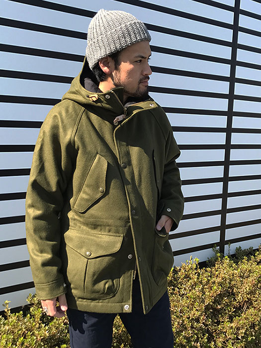 WOOL FISHERMAN PARKA