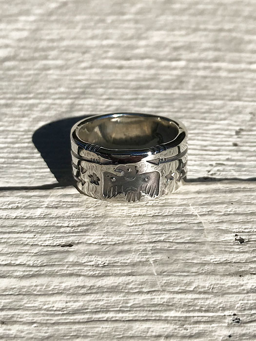 RG-0084　THUNDERBIRD ARROW RING　