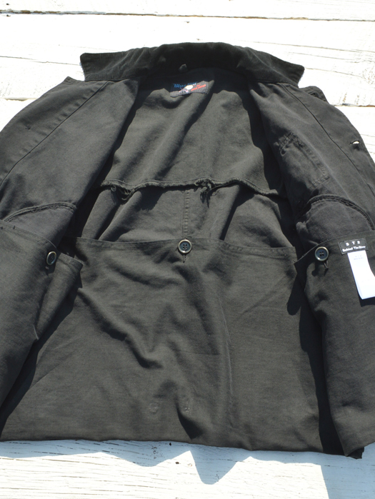 【Behind The River】 B.B.V Hunting Jacket (Black Dye) “L-XL”