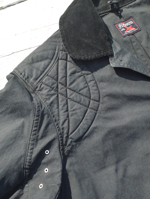 【Behind The River】 B.B.V Hunting Jacket (Black Dye) “L-XL”