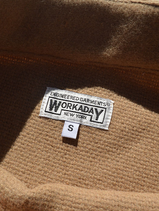 【Engineered Garments Workaday】　Smock Popover　(Tri Blend Wool)