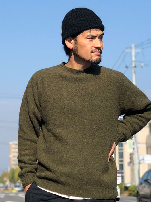 BOBBY CAP HARF CARDIGAN (GEELONGORA YRAN)