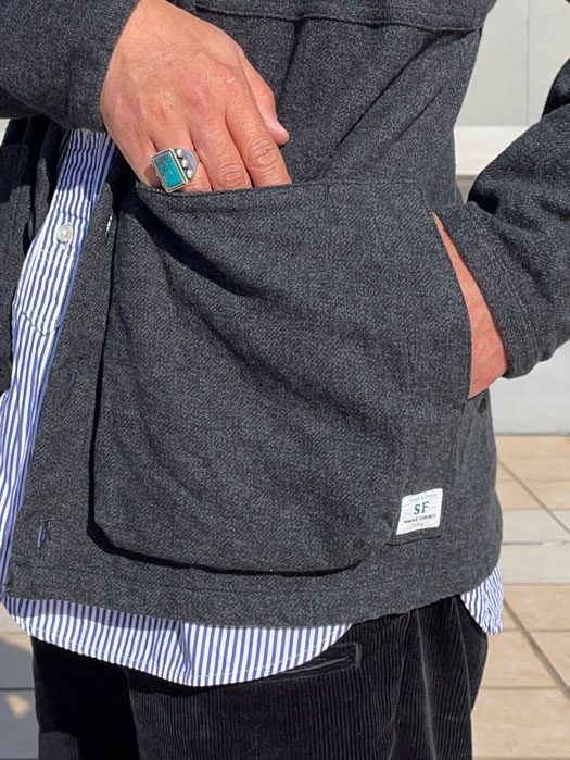 Digs Crew Carde Jacket (Tweedy Cotton)