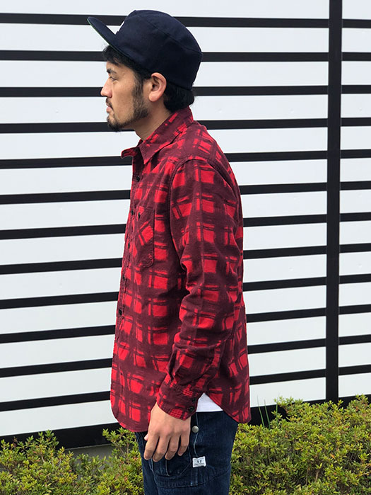 Sprayer Shirt　(Print Flannel)