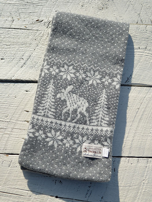 Lambs Wool Deer Scarf