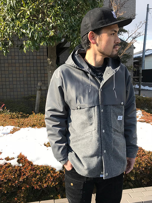 Garden Cruiser Bud Jacket (Blanket + Nylon Twill)　