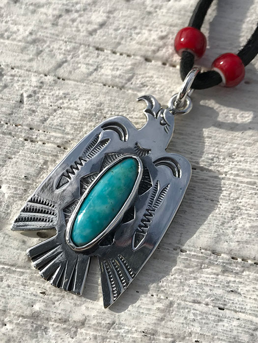 NL-0026　CLASSIC EAGLE PENDANT (ARROW/TURQUOISE)