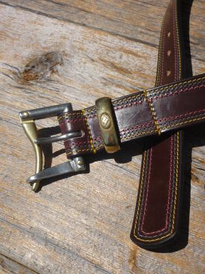 【Martin F.for Needles】　Quick Release Belt　(Bridle/Wide)