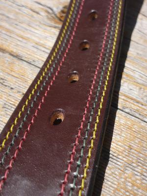 【Martin F.for Needles】　Quick Release Belt　(Bridle/Wide)