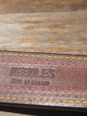 【Martin F.for Needles】　Quick Release Belt　(Bridle/Wide)